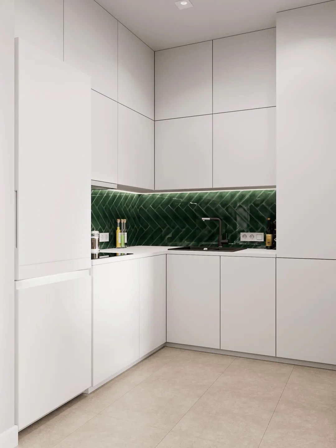 简约时尚！79平ins风复式公寓设计-13