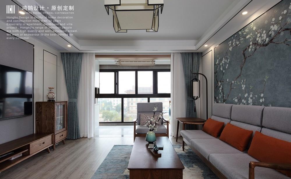 新中式风格融入现代元素,打造军人家庭的时尚家居-13