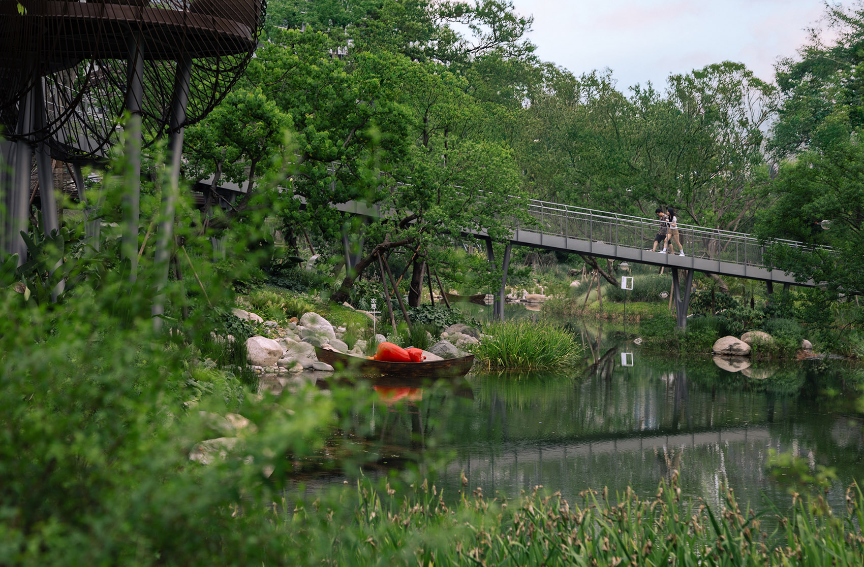 成都麓湖生态城仙踪公园丨中国成都丨WTD纬图设计-103