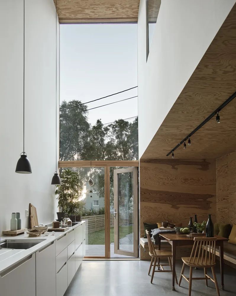 挪威 K 房子 | 小巧空间中的宽敞体验-11