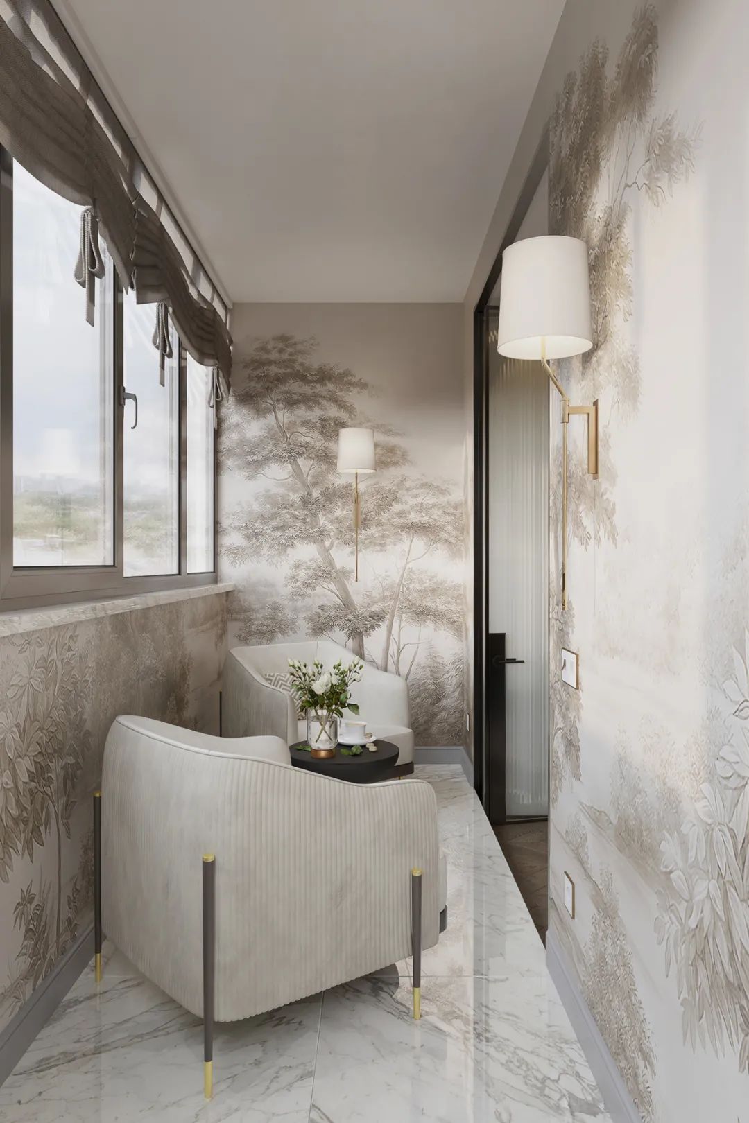 俄罗斯莫斯科 192·4㎡私人豪宅设计丨Julia Design-114