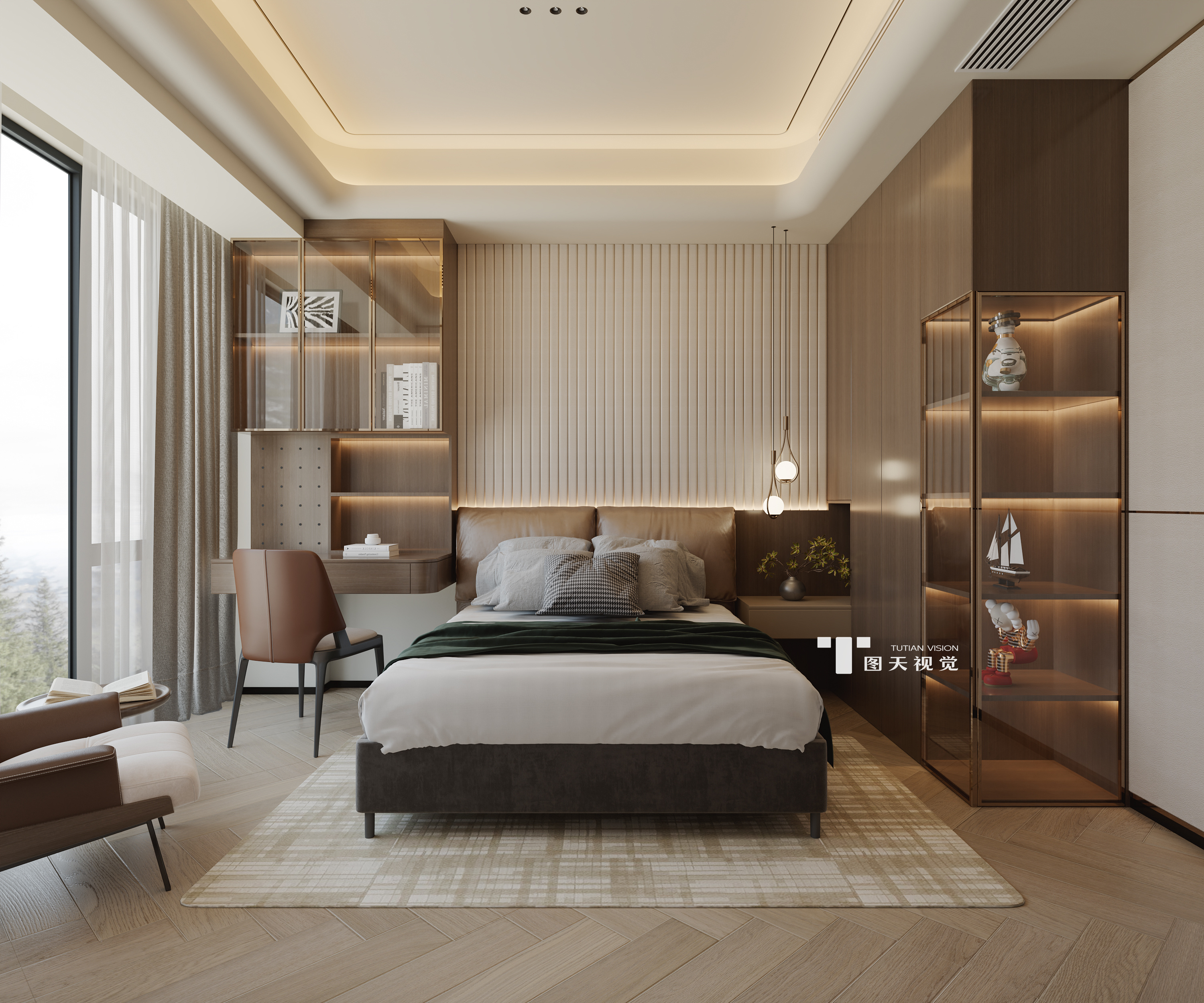 意式高奢大平层 · 质感与美学交织-8