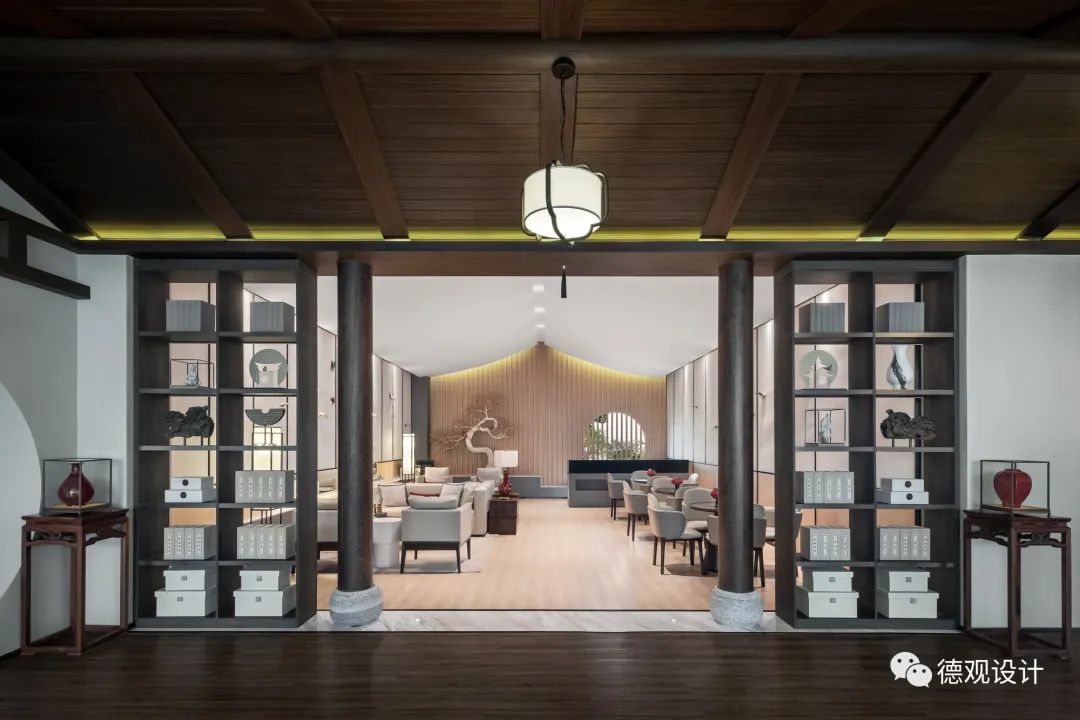 鲟龙湾文旅项目半岛一期 1#艺术中心 | 东方雅韵的空间叙事-18