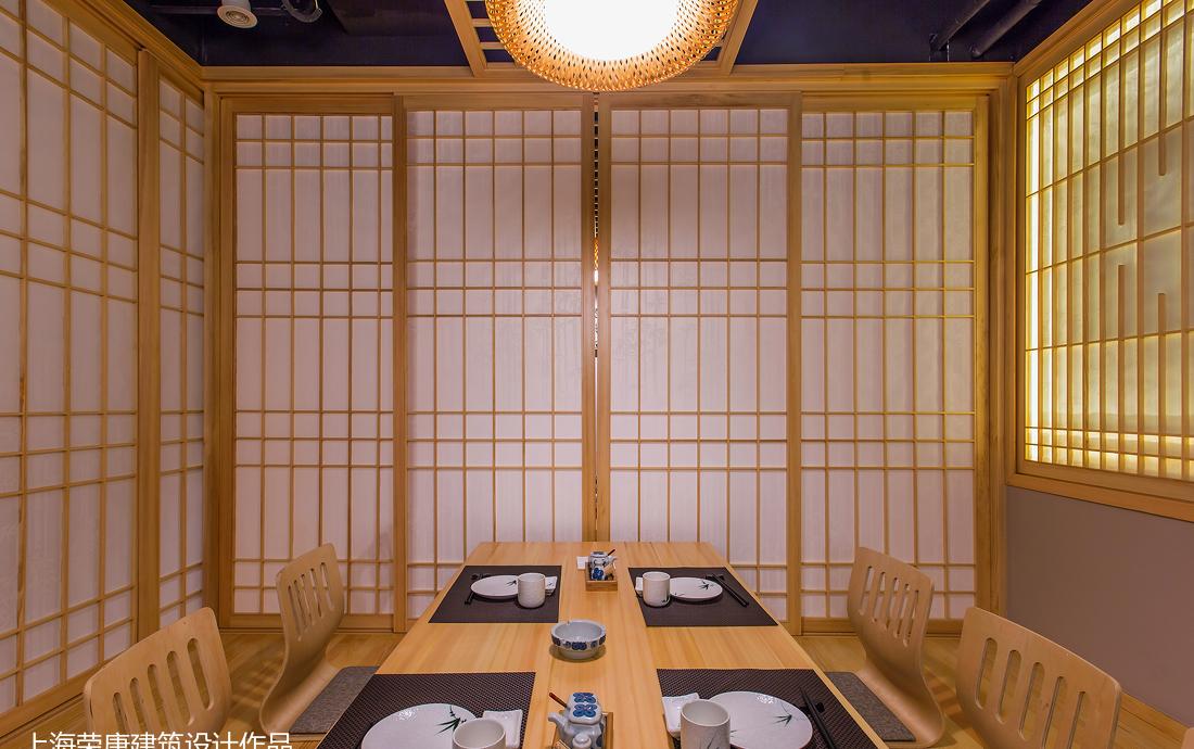 荣唐建筑丨日式餐厅丨竹の里日料-20