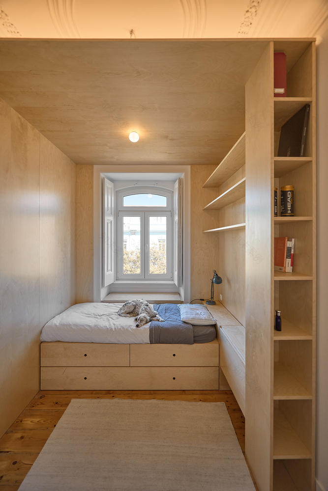 葡萄牙里斯本现代简约家庭公寓设计丨CFarquitetos-43