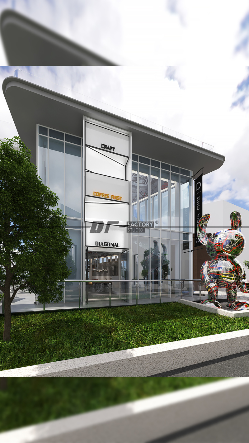 大理理想邦对角线咖啡馆丨中国大理丨昆明鱼骨视野室内装饰设计咨询有限公司-10