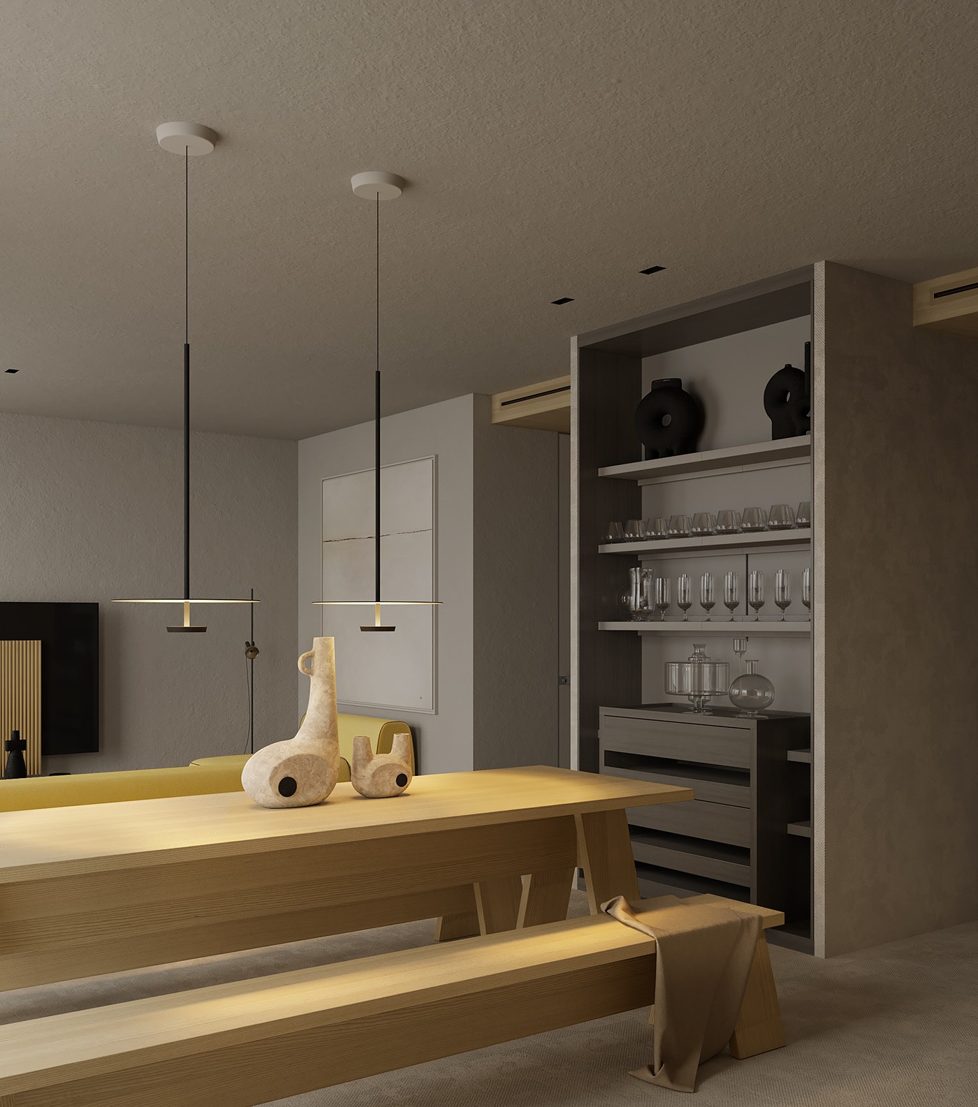 混凝土+黄色 色调里的悦动，梦幻与诗意的享乐-4