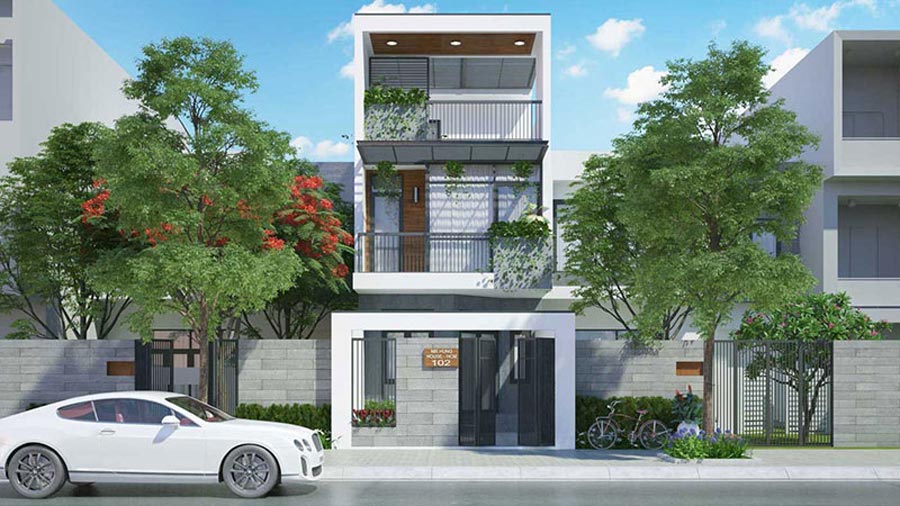 NEOHouse二层临街美观住宅设计-17