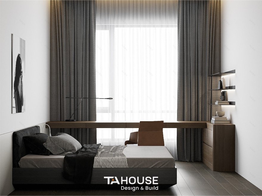 THE RIVER THỦ THIÊM QUẬN 2 室内设计丨越南胡志明市丨TA HOUSE-17