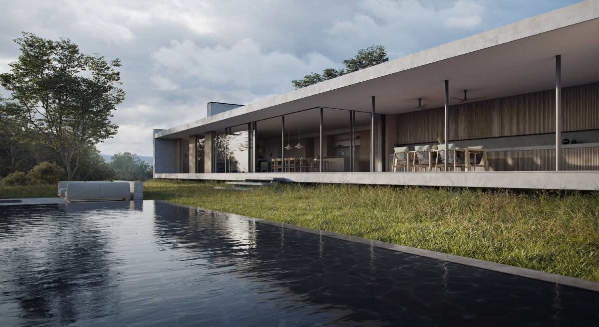 Bentonville 度假屋丨美国华盛顿丨Strom Architects-16