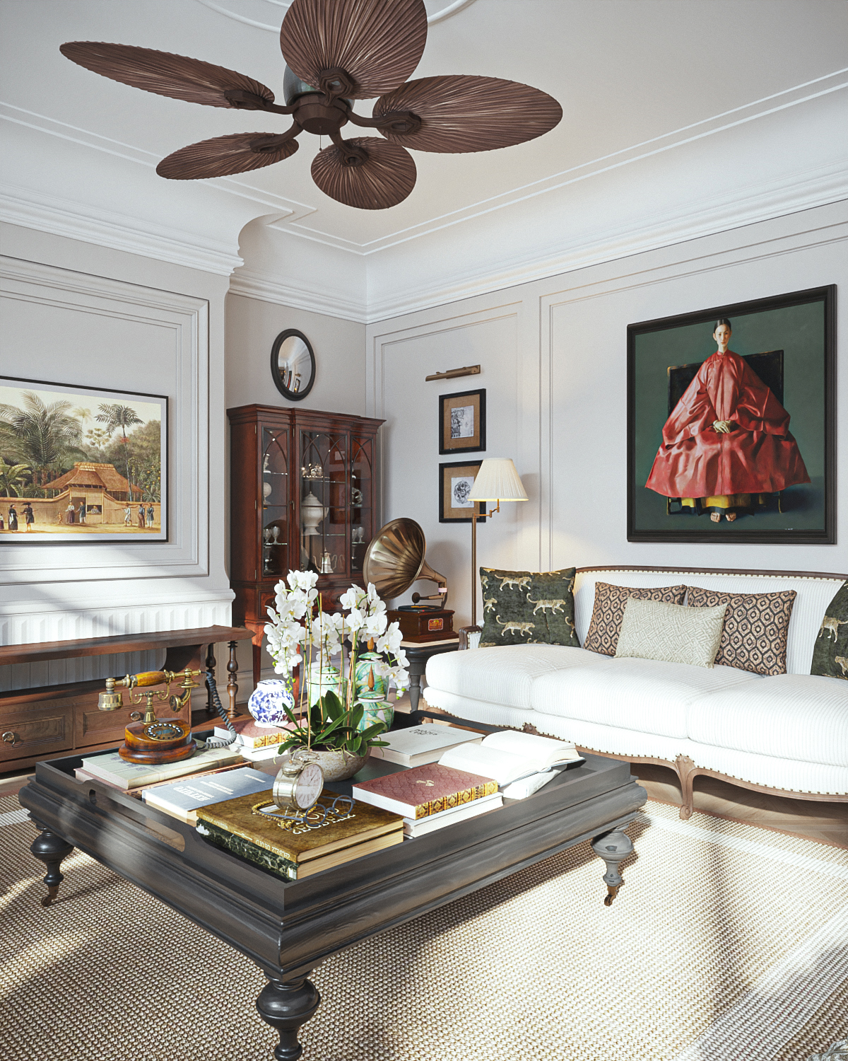 客厅电视别墅丨越南河内丨MAhousing-8