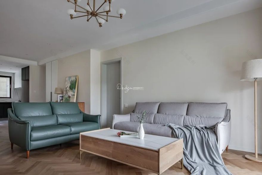 北欧风清爽家居设计丨紫苹果国际设计-18