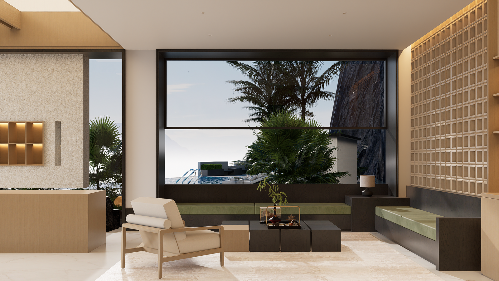 现代原木民宿&酒店设计效果-3