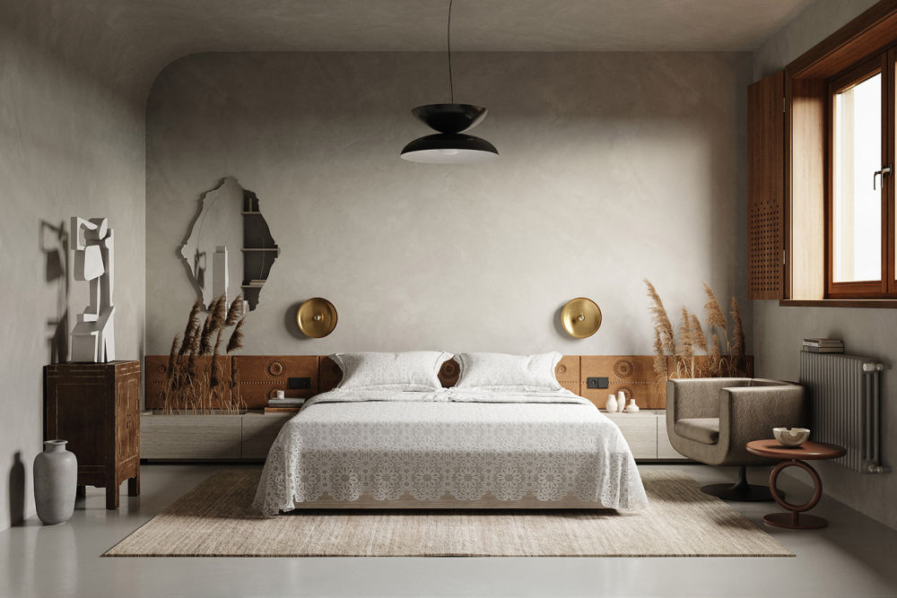 乌克兰民族风情卧室设计丨Grigoriy Obolenskiy-1