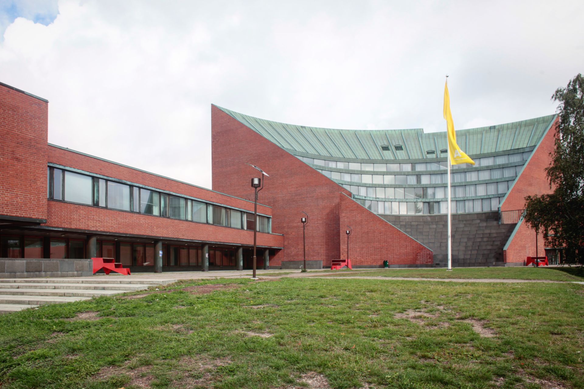 阿尔瓦·阿尔托纪念讲堂丨芬兰埃斯波-1