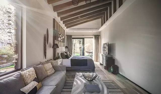 130㎡北京长城脚下饮马川民宿设计-15