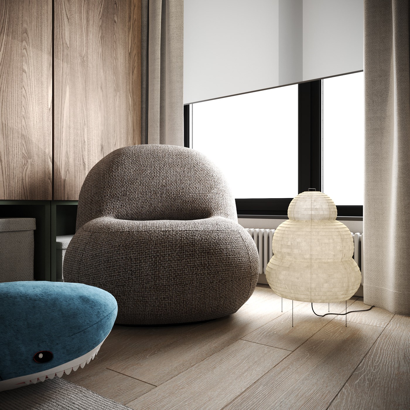 75·8㎡原木风公寓设计-19