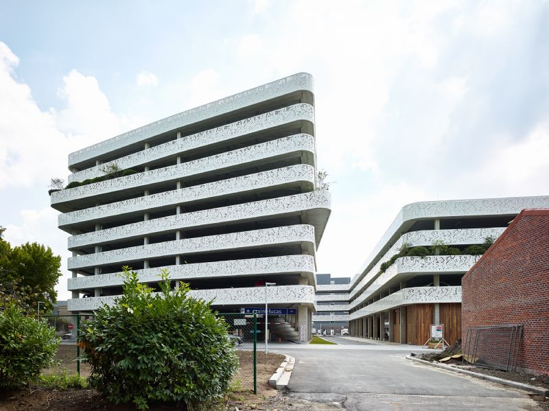 AZ Sint  Lucas & Volkskliniek停车楼丨比利时东佛兰德丨Abscis Architecten-8