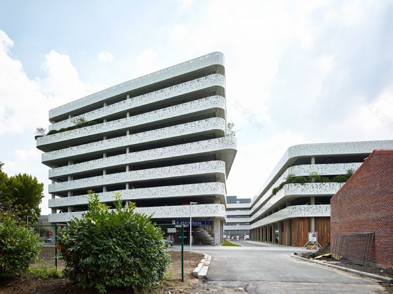 AZ Sint Lucas & Volkskliniek停车楼丨比利时东佛兰德丨Abscis Architecten-8