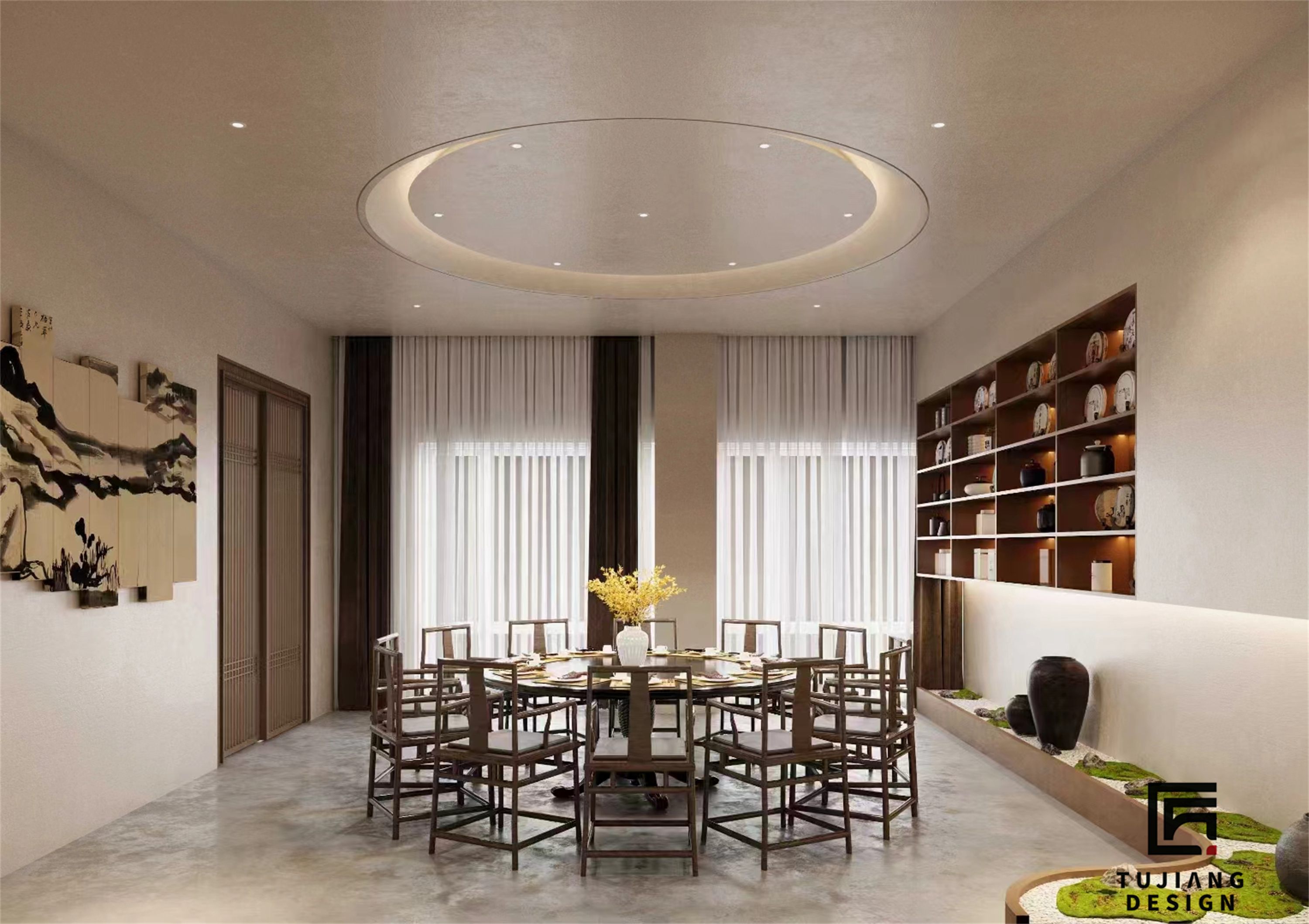 茶室设计，在时光褶皱中，寻回生活的禅意-1