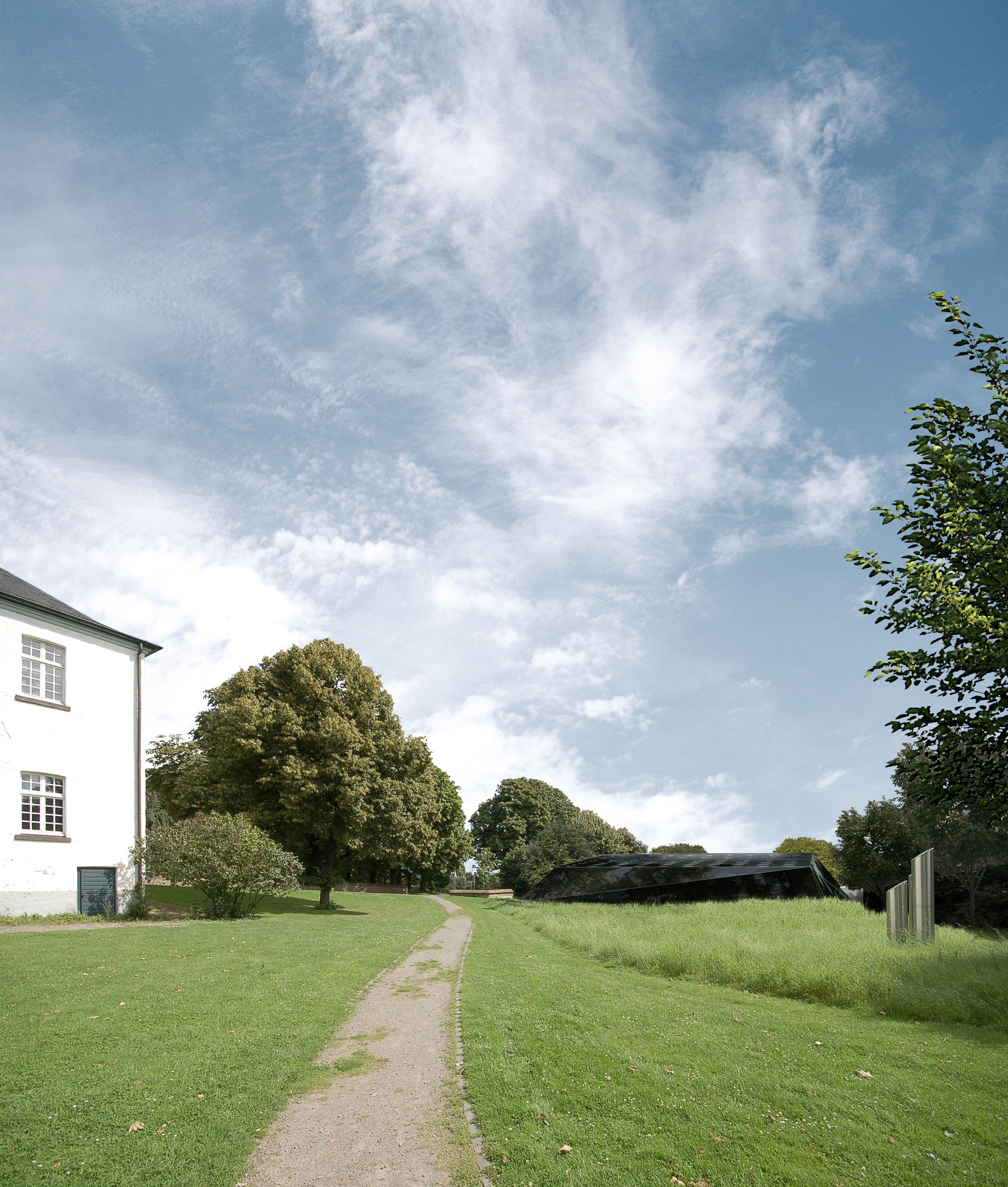 德国科隆博劳威尔艺术仓库,绿色环保、室内外和谐共生-15