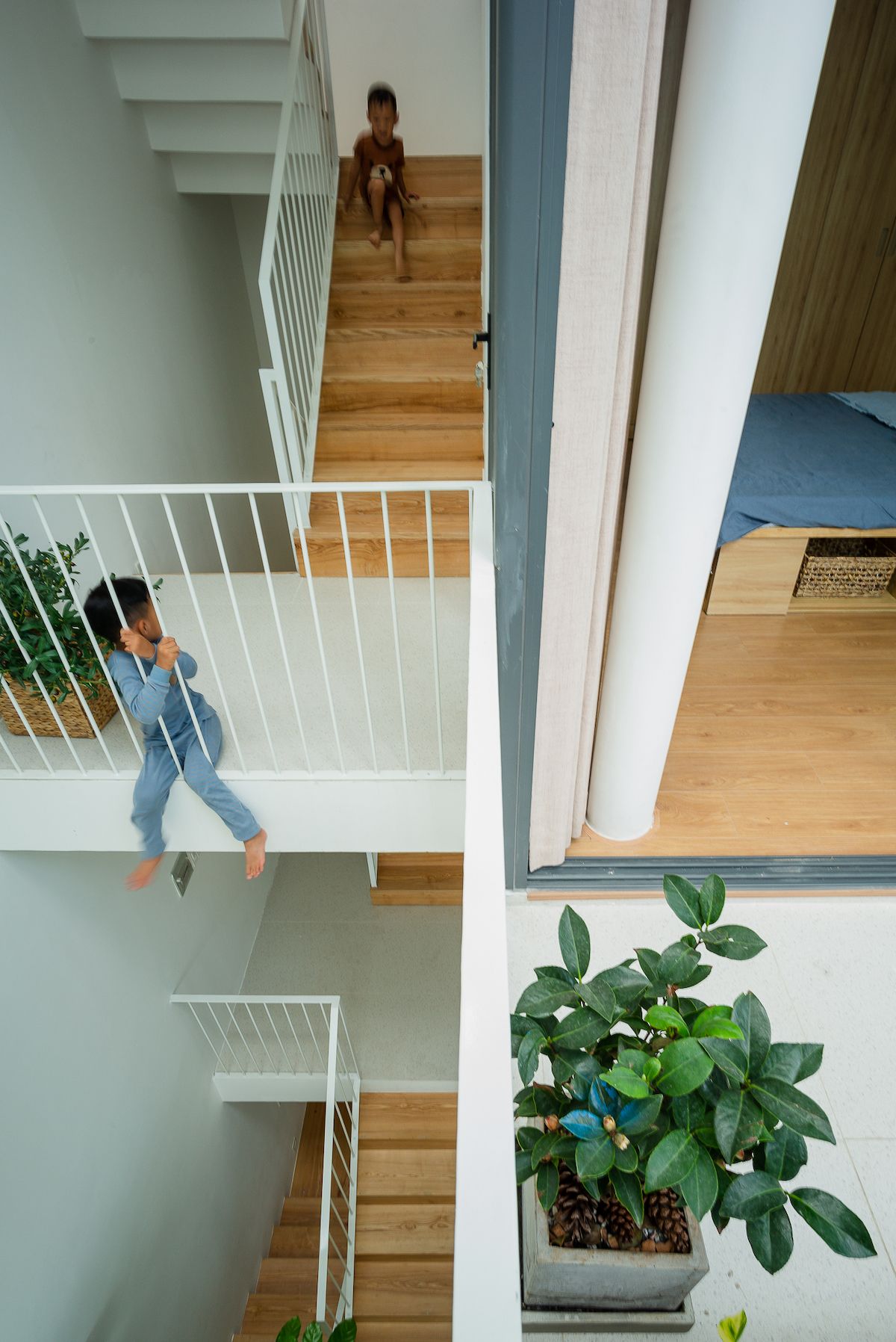 越南 Bi & Sam House 儿童活动空间设计-31