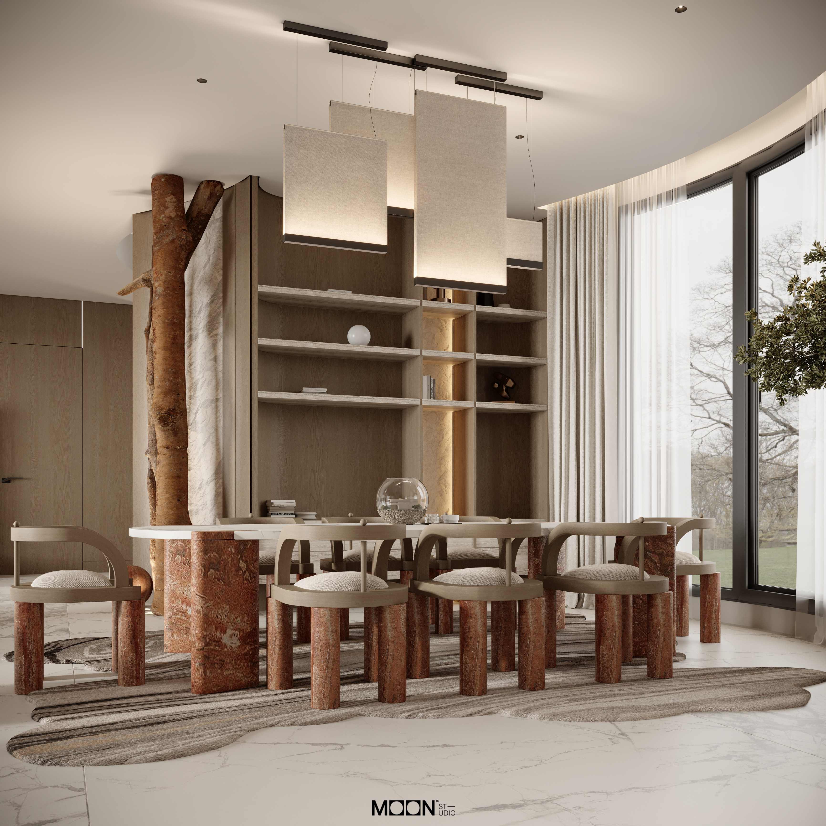 别墅丨Moon Studio-11