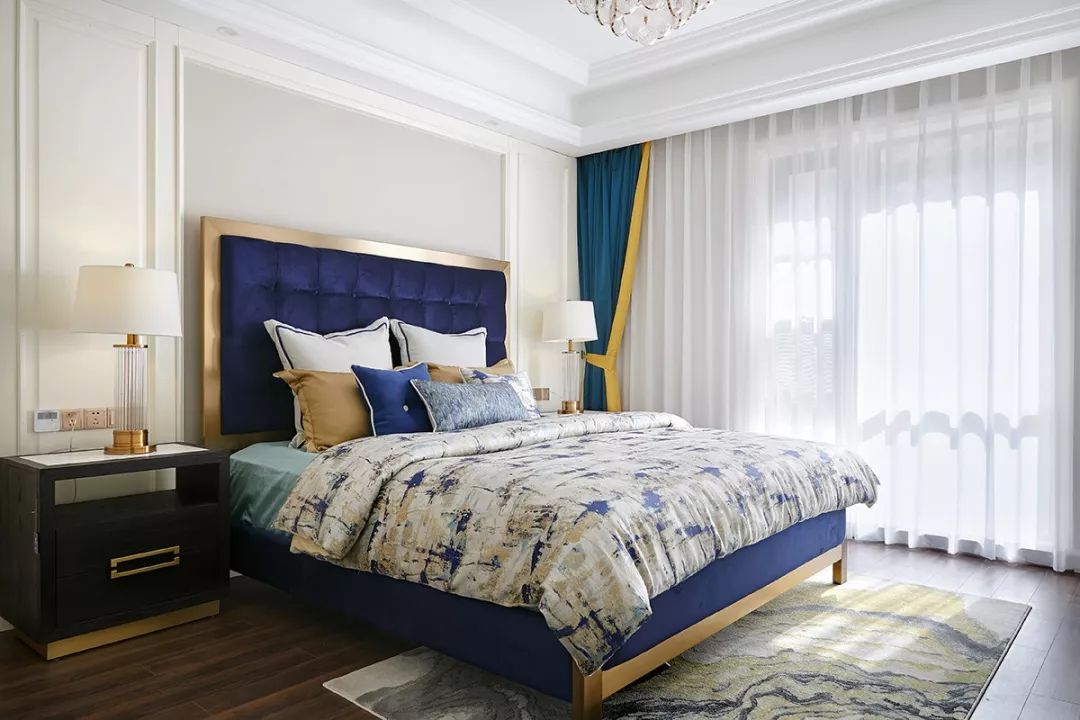 陈琴芳 | 余姚万里·世纪豪庭的轻奢美式家居设计-12