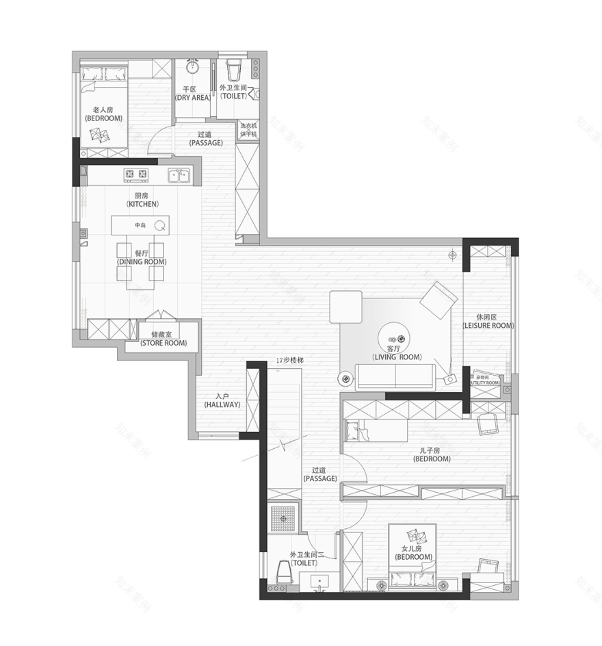 WH公寓丨中国温州丨R’sYard缪茹空间设计-86