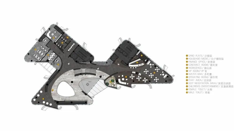 徐州美的天誉 | 樱花美学空间馆，未来流态的曲線律动-55