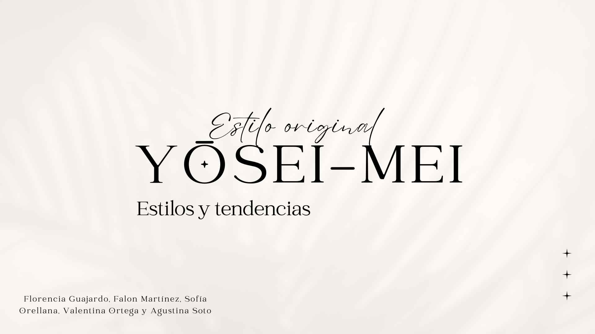 Yosei-mei/ estilo y tendencias-0