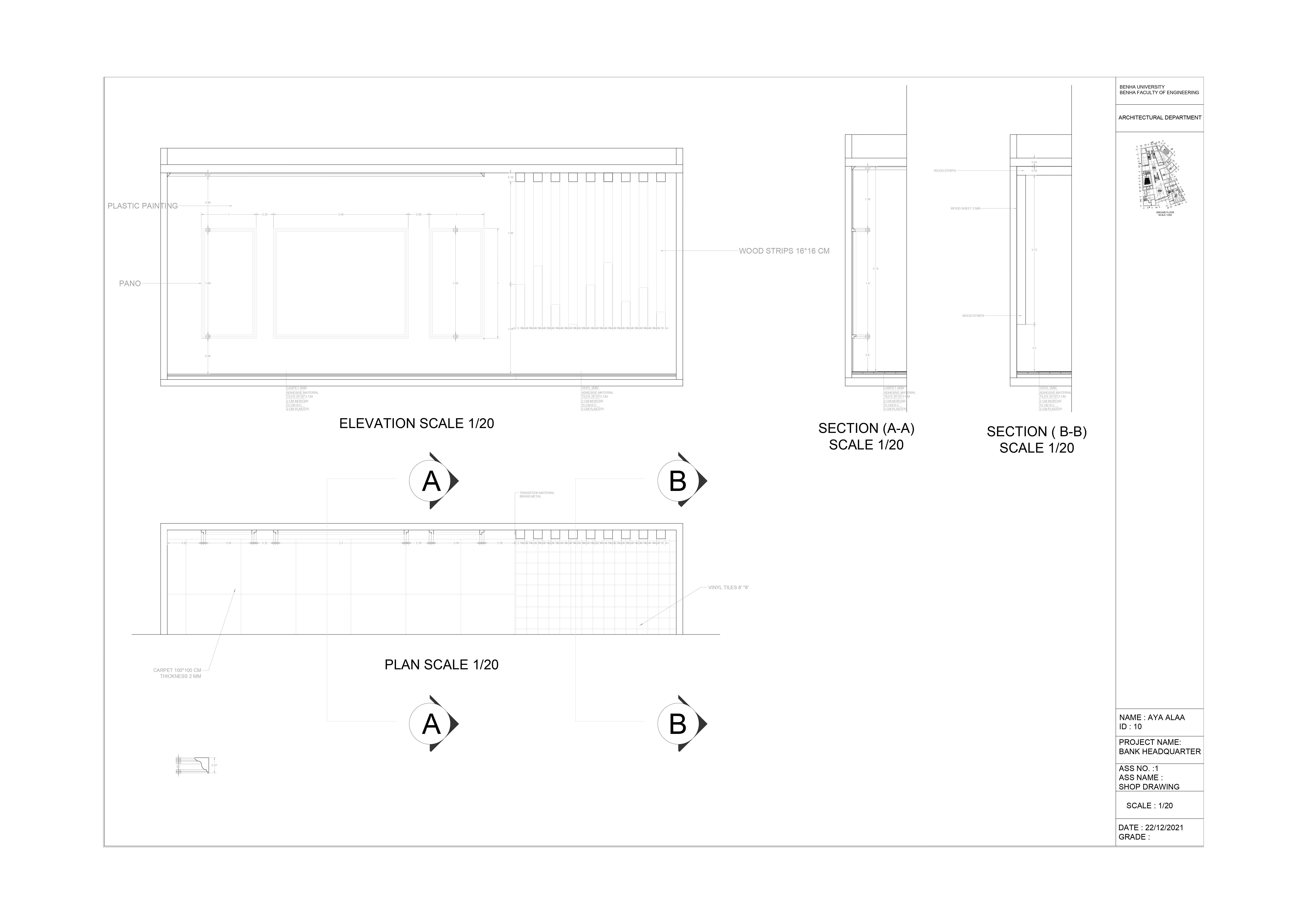 Bank Headquarter - working drawing-31