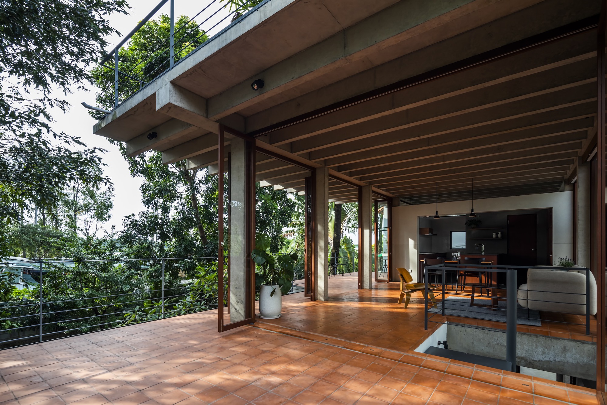 Thu Duc 漂浮住宅丨越南胡志明市丨Sanuki Daisuke architects-47