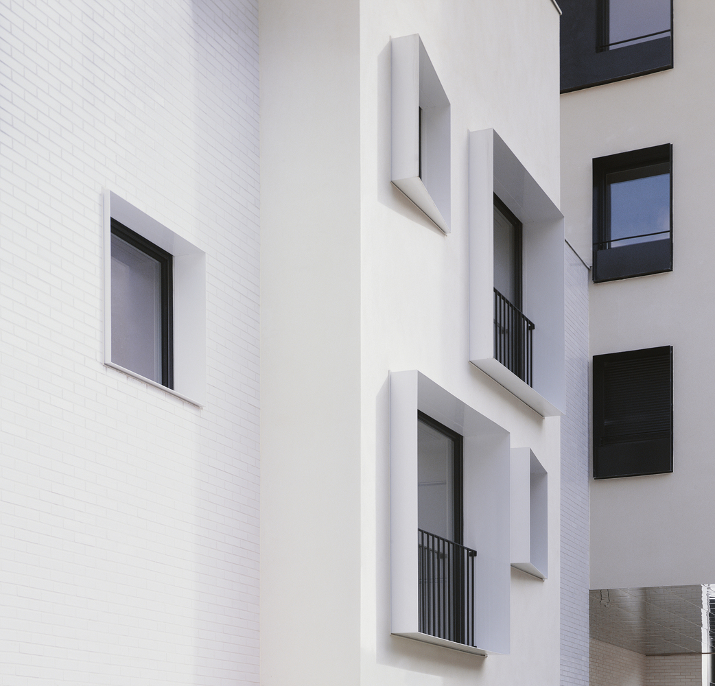 巴黎贝尔维尔区 33 套新旧住房的统一设计-27