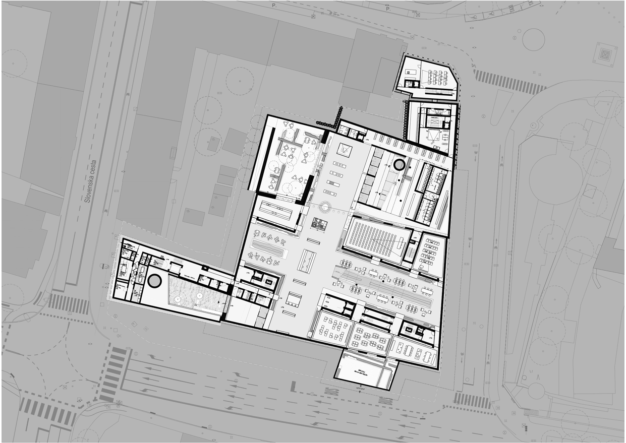 NUK II – 卢布尔雅那国家和大学图书馆二期丨Bevk Perović arhitekti-5