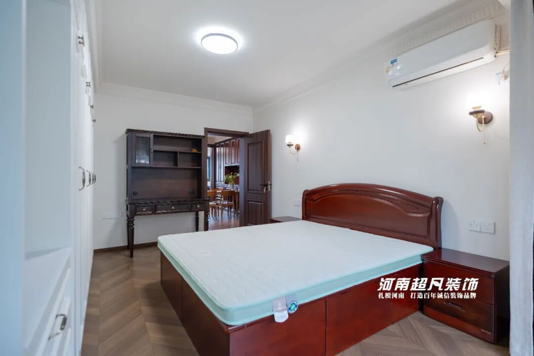 完工首发丨管城区金城街30号院，123㎡老房翻新，美式复古设计，优雅低调绽放-126