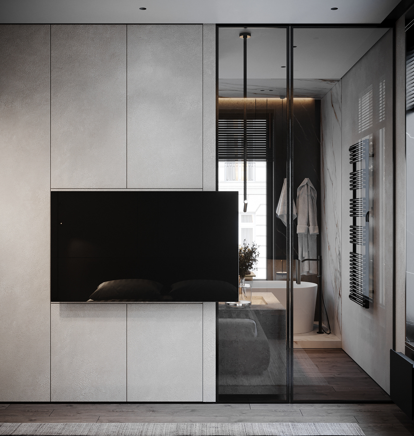 伦敦小空间公寓设计丨英国伦敦-16