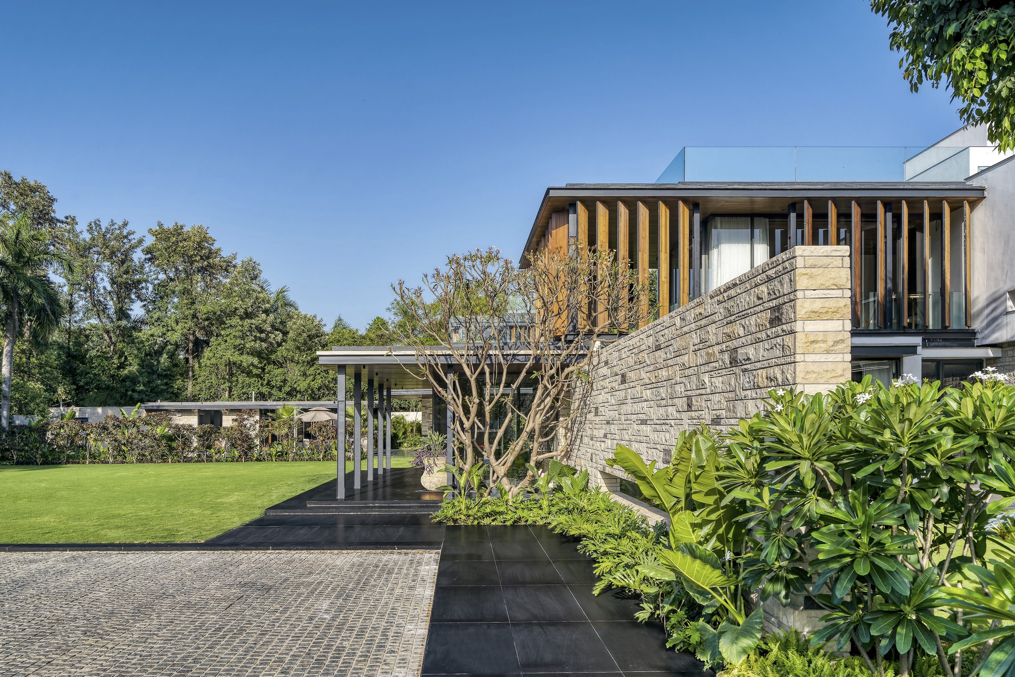 门廊屋丨印度新德里丨DADA Partners-19