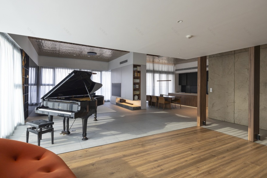 卡布钦顶层公寓丨越南河内丨Idee architects-2