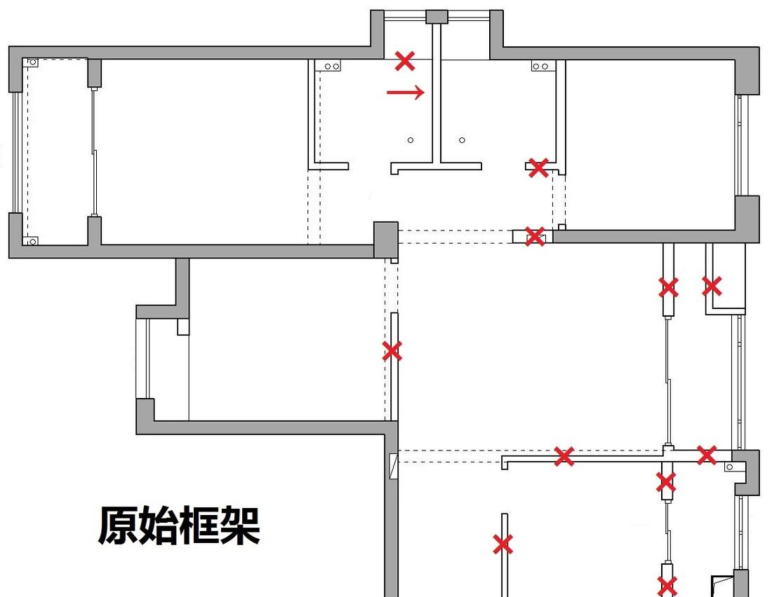 理居设计丨小户型全开放餐厨客书房，空间利用最大化-0