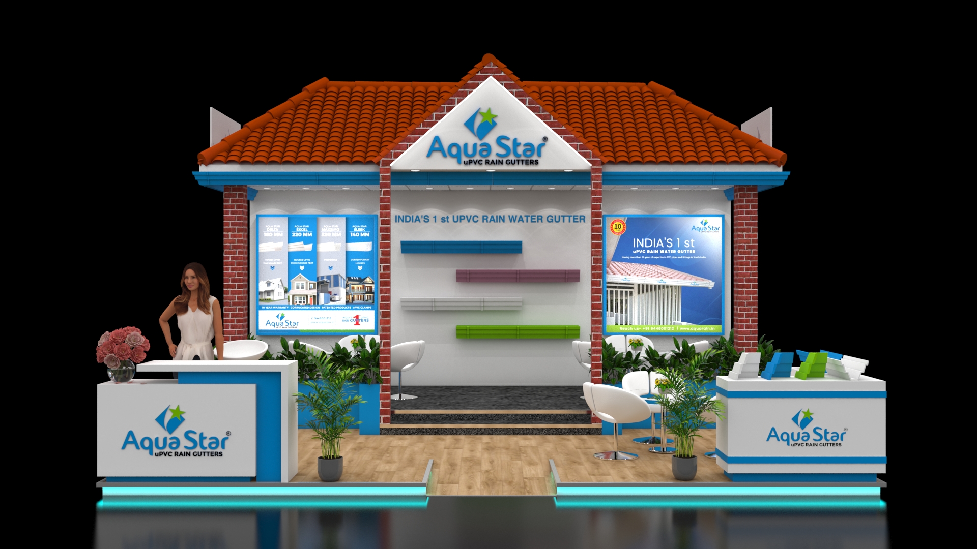 Aqua Star ROOF INDIA Exhibition 2023, Mumbai India-0