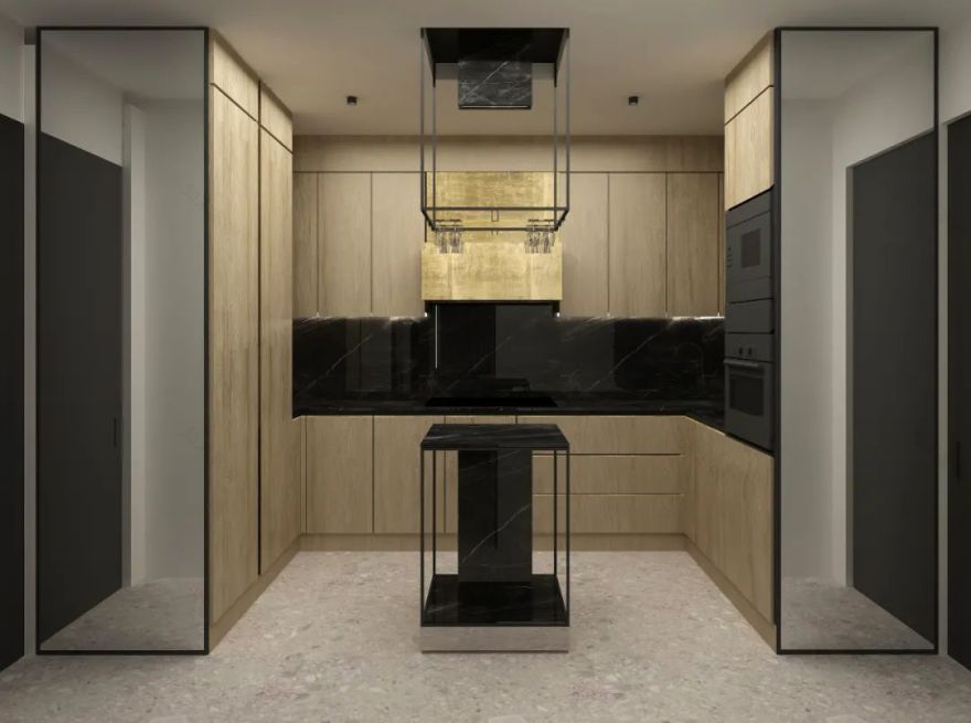 乌克兰 150㎡日式极简别墅丨Denis Rakaev-60