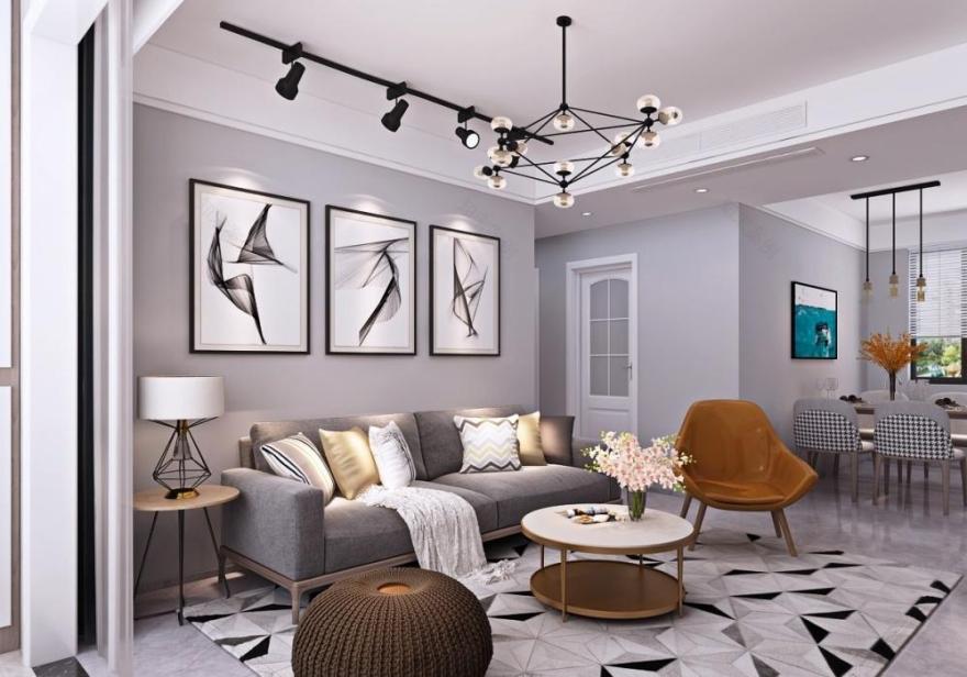 简约时尚家居设计,温馨舒适生活空间-7