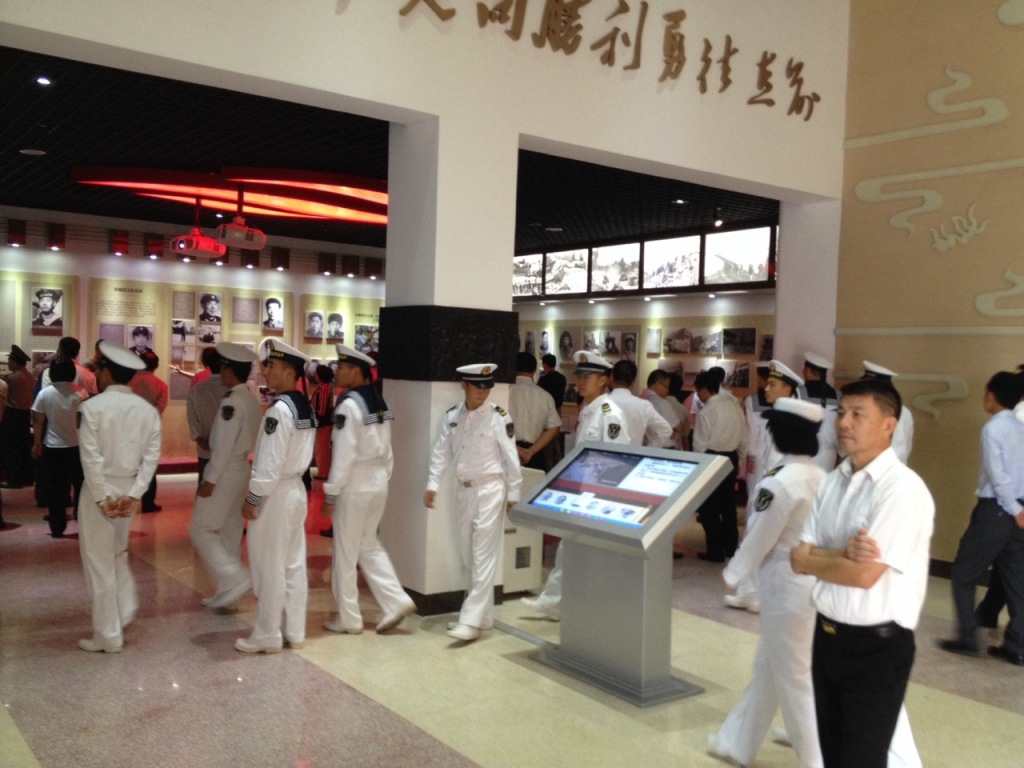 崂山烈士陵园纪念堂设计布展-1