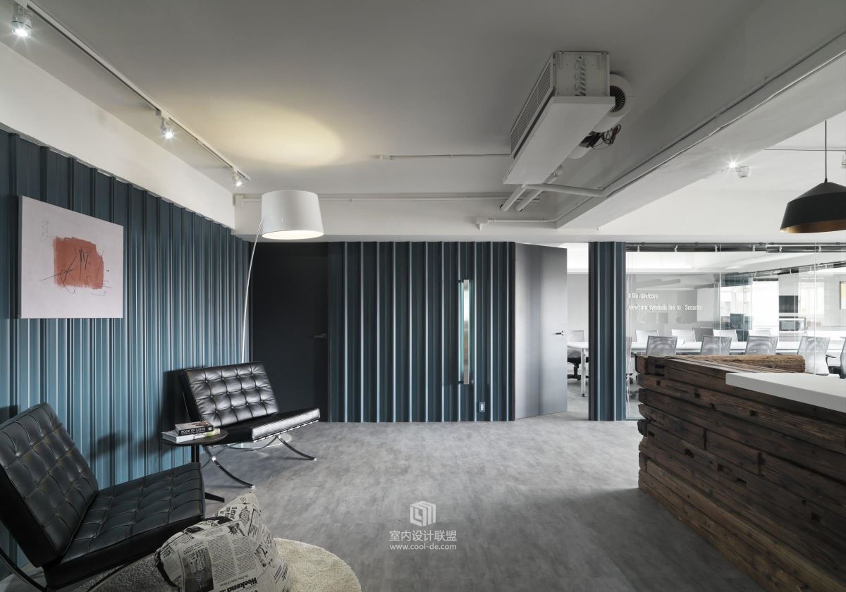 方构制作——55坪 Loft風办公空间-4