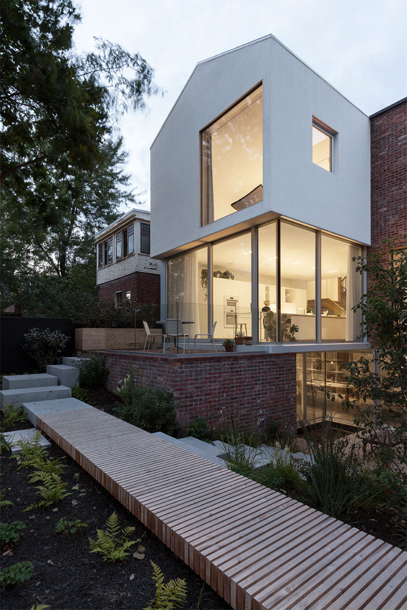 加拿大现代家居 | 木元素与创意后院的完美融合-34