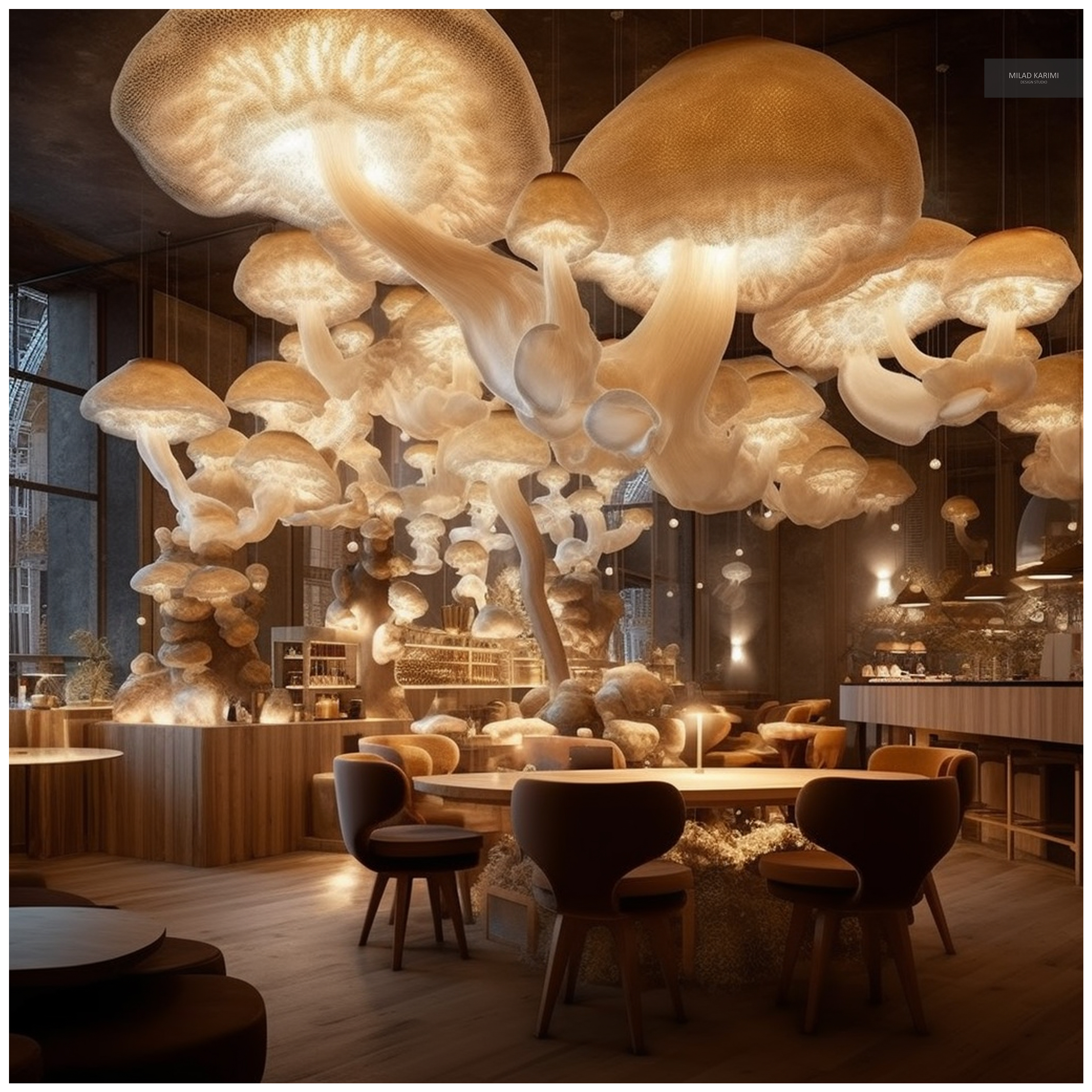 Mushrooms in Interior Design - Part 02-1
