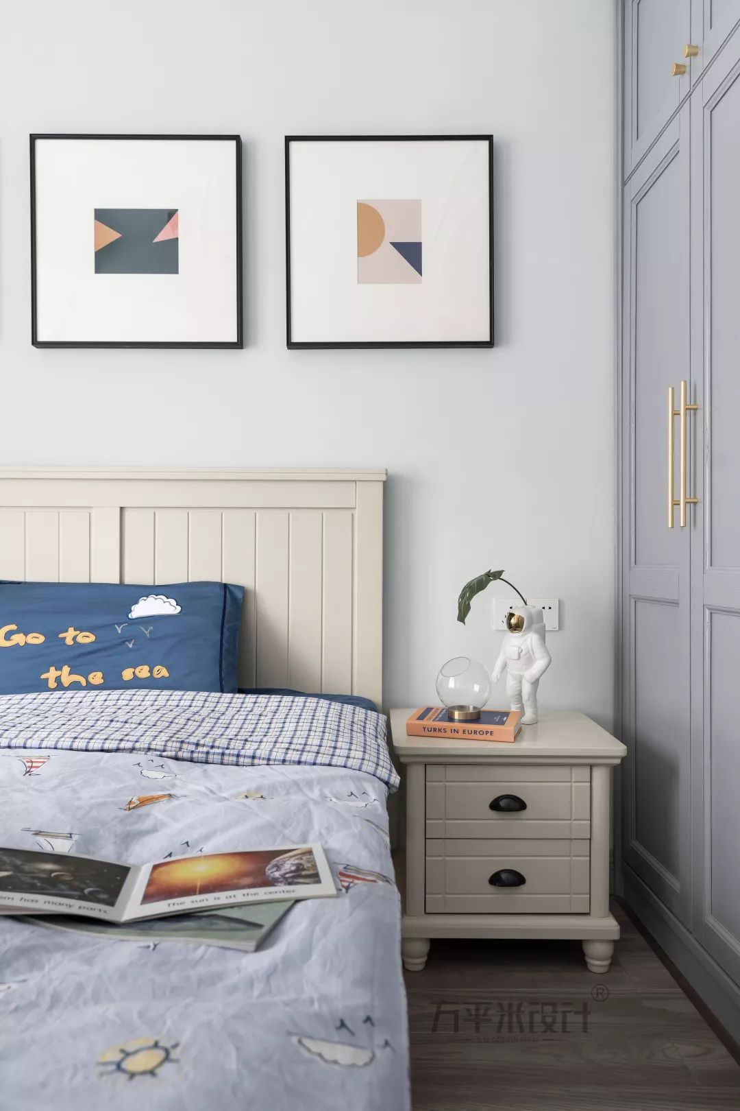 现代美式风,162㎡润和又一城住宅设计-95