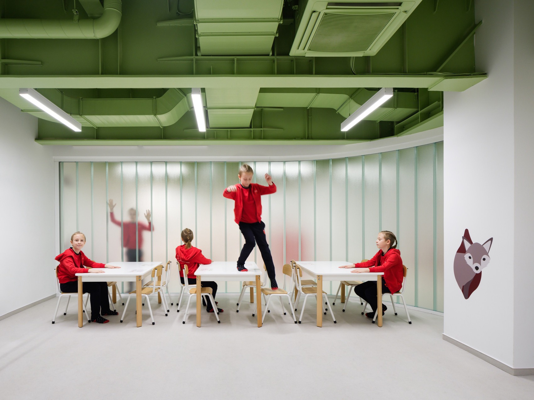 捷克Maple Bear学校室内设计（含奥洛穆茨幼儿园,布尔诺小学）丨捷克奥洛穆茨丨SOA architekti-39