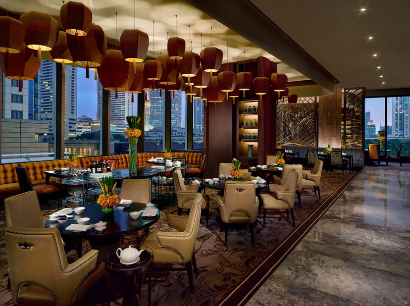 傅厚民AFSO 上海静安香格里拉大酒店3F中餐厅夏宫CAD施工图+相片-21